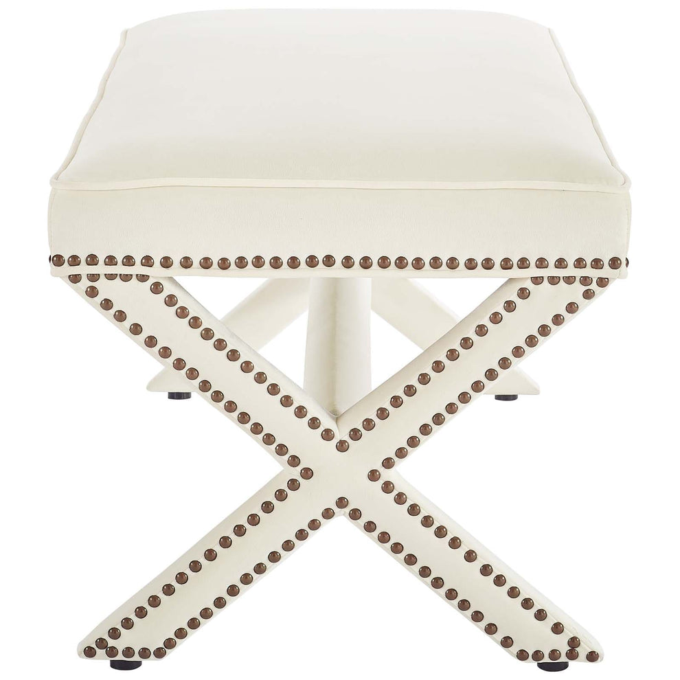 Modway Rivet Upholstered Velvet Bench - EEI-3067 | Benches | Modishstore - 10