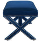 Modway Rivet Upholstered Velvet Bench | Stools & Benches | Modishstore-12
