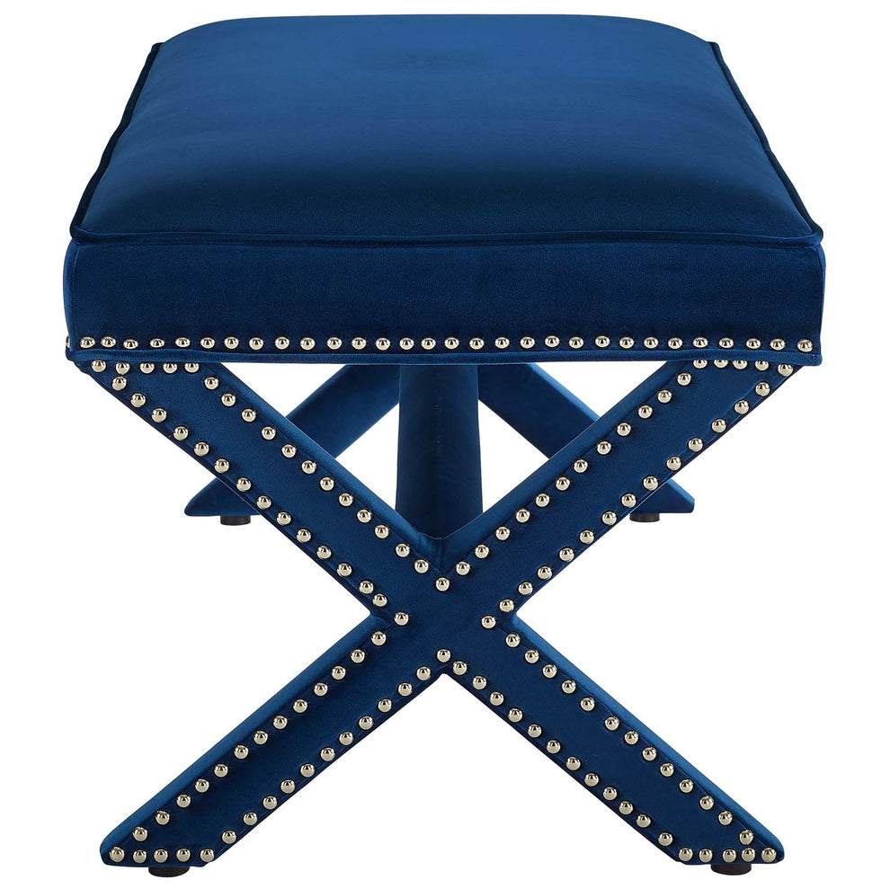 Modway Rivet Upholstered Velvet Bench - EEI-3067 | Benches | Modishstore - 12