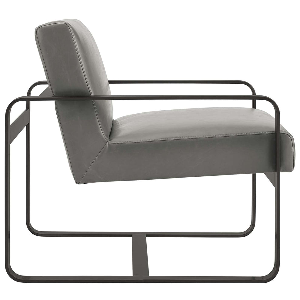 Modway Astute Faux Leather Armchair - EEI-3072 | Armchairs | Modishstore - 3