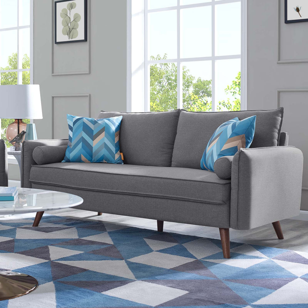 Modway Revive Upholstered Fabric Loveseat - EEI-3091 | Loveseats | Modishstore - 26