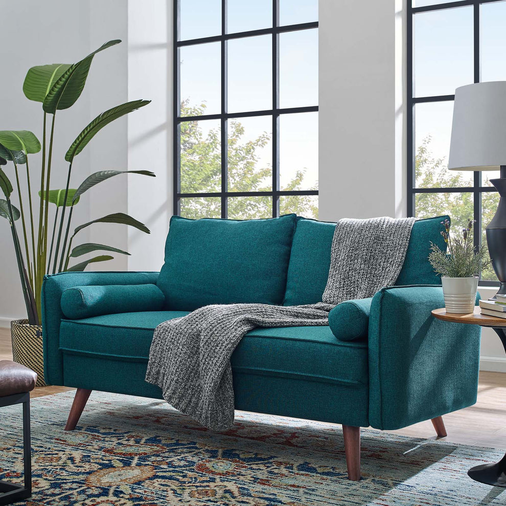 Modway Revive Upholstered Fabric Loveseat - EEI-3091 | Loveseats | Modishstore - 16