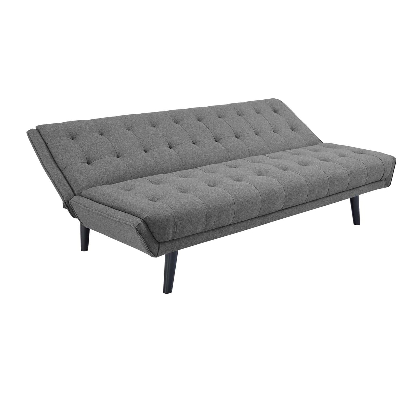 Modway Glance Tufted Convertible Fabric Sofa Bed | Sofas | Modishstore-15