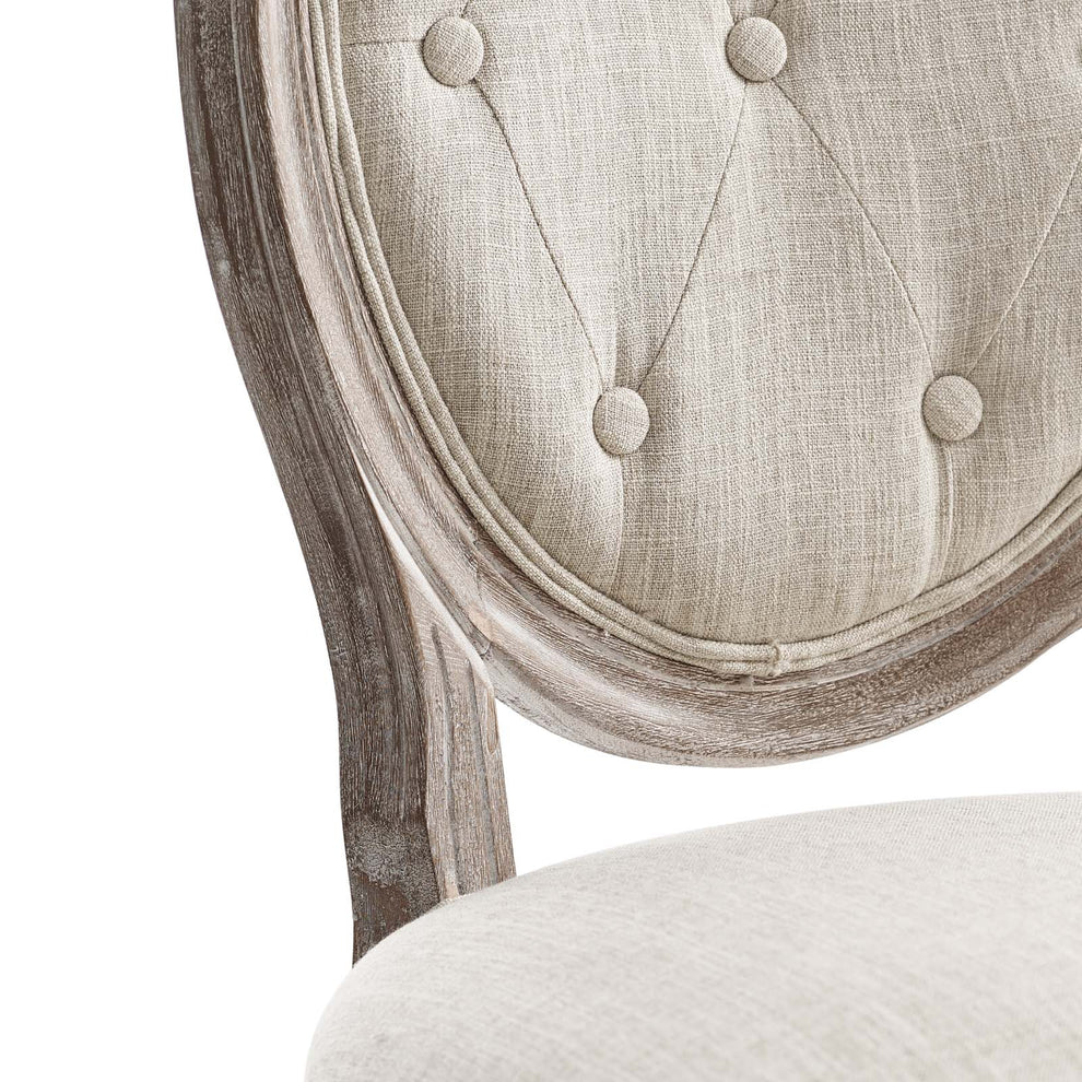 Modway Arise Vintage French Upholstered Fabric Dining Side Chair Set of 2 - EEI-3105 | Dining Chairs | Modishstore - 16
