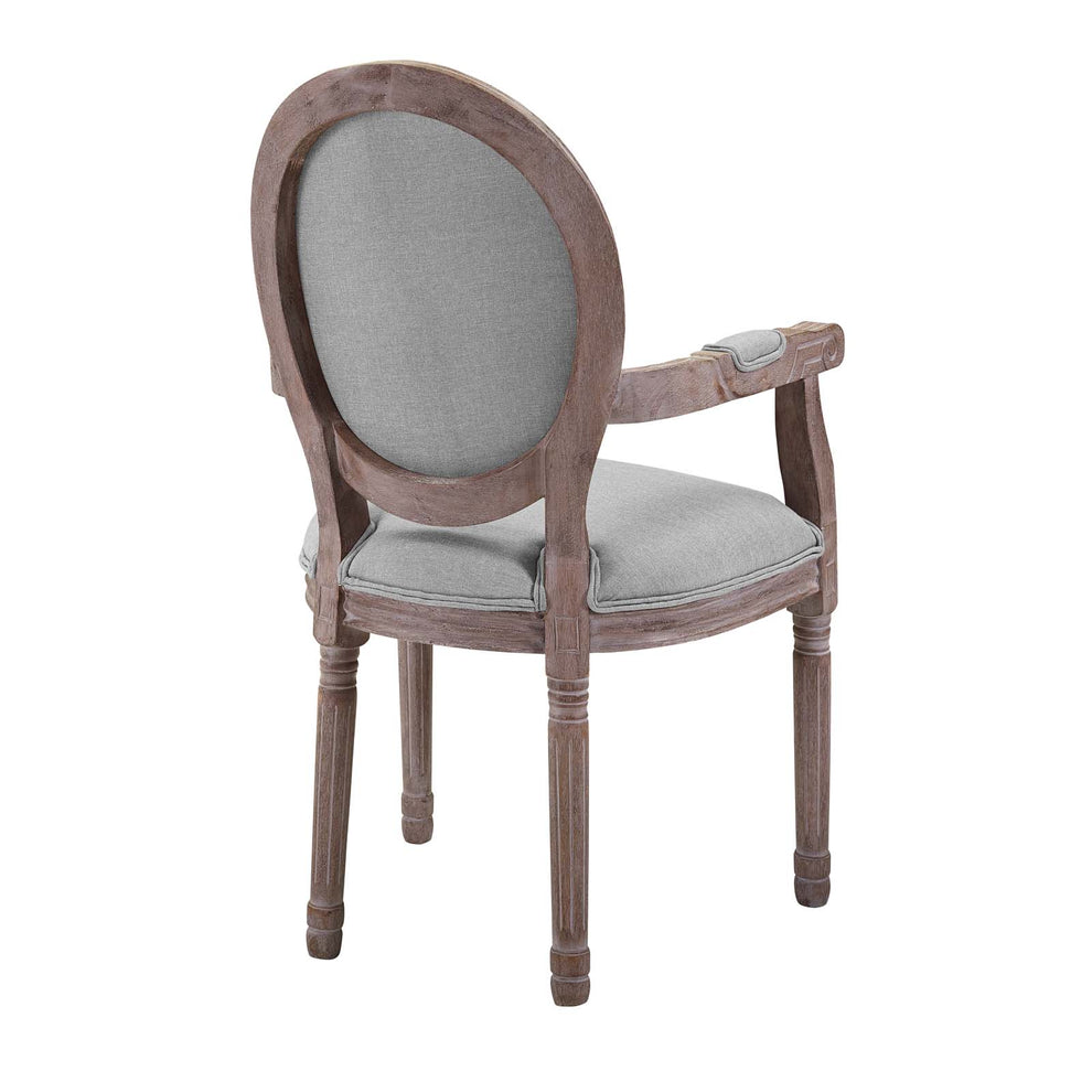 Modway Arise Vintage French Upholstered Fabric Dining Armchair Set of 2 - EEI-3106 | Dining Chairs | Modishstore - 7