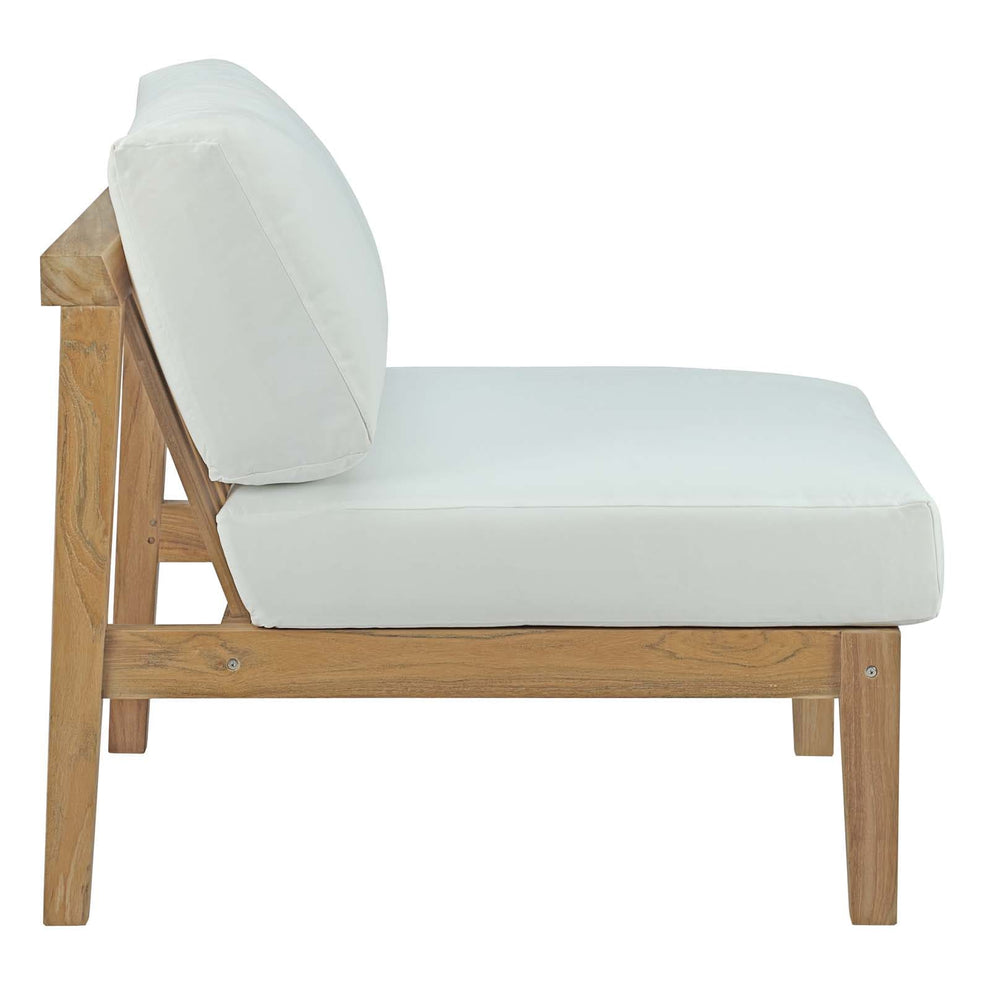 Modway Bayport 4 Piece Outdoor Patio Teak Set-EEI-3107 - EEI-3107 | Outdoor Sofas, Loveseats & Sectionals | Modishstore - 3