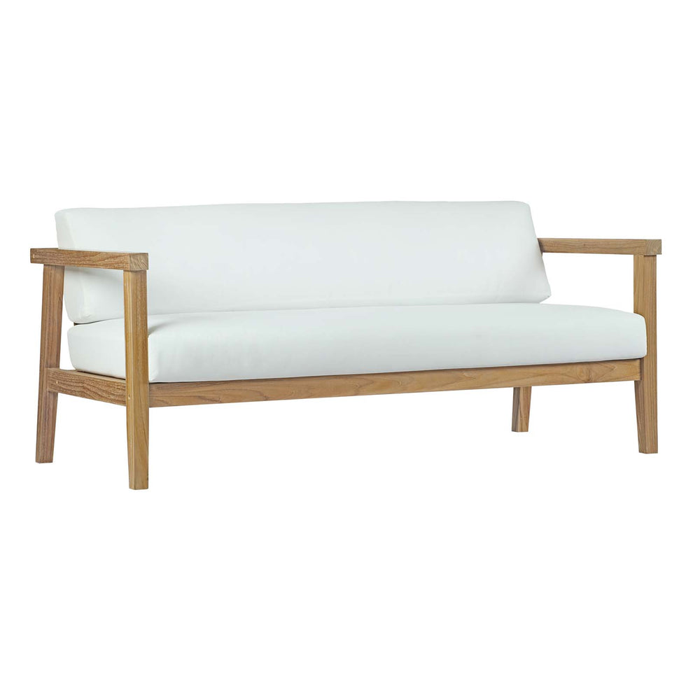 Modway Bayport 6 Piece Outdoor Patio Teak Set - EEI-3109 | Outdoor Sofas, Loveseats & Sectionals | Modishstore - 4