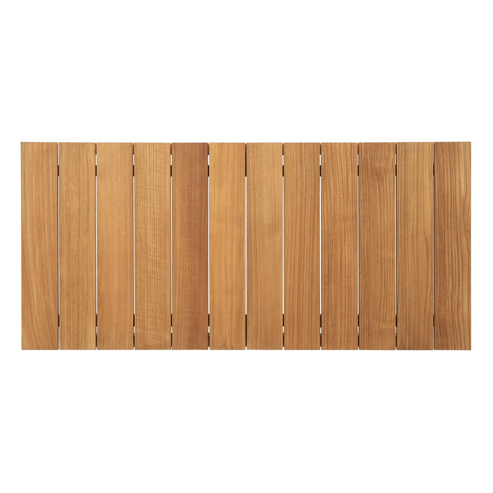 Modway Bayport 6 Piece Outdoor Patio Teak Set - EEI-3109 | Outdoor Sofas, Loveseats & Sectionals | Modishstore - 8