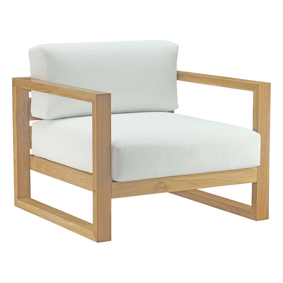 Modway Upland 8 Piece Outdoor Patio Teak Set - EEI-3117 | Outdoor Sofas, Loveseats & Sectionals | Modishstore - 3