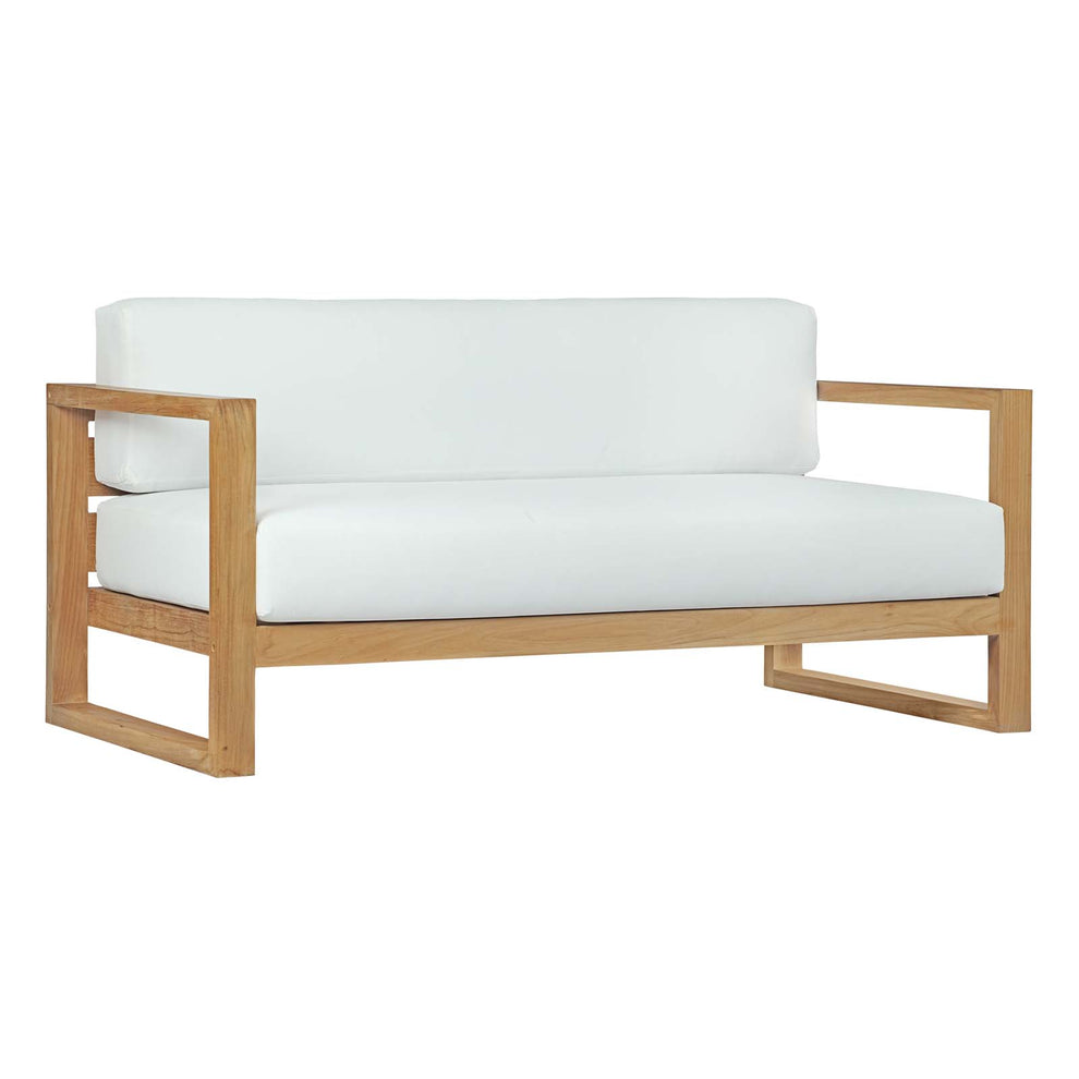 Modway Upland 8 Piece Outdoor Patio Teak Set - EEI-3117 | Outdoor Sofas, Loveseats & Sectionals | Modishstore - 5