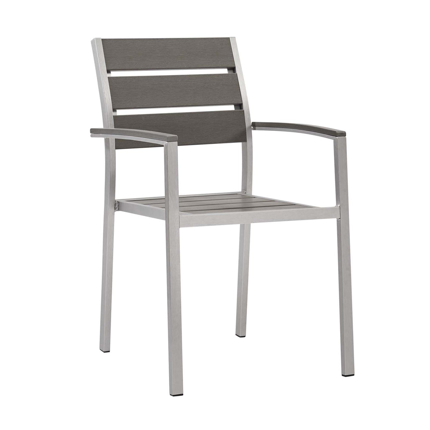 Modway Shore Outdoor Patio Aluminum Dining Armchair | Dining Chairs | Modishstore-3