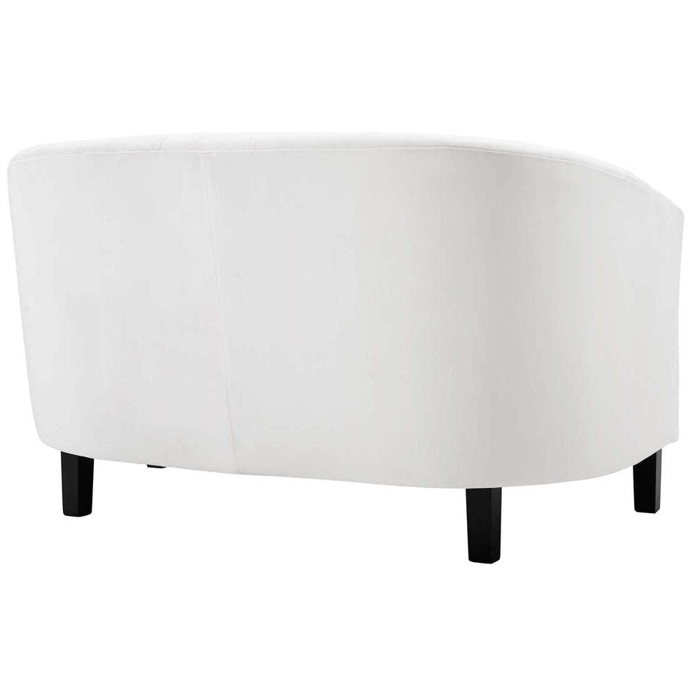 Modway Prospect Channel Tufted Upholstered Velvet Loveseat - EEI-3137 | Loveseats | Modishstore - 29