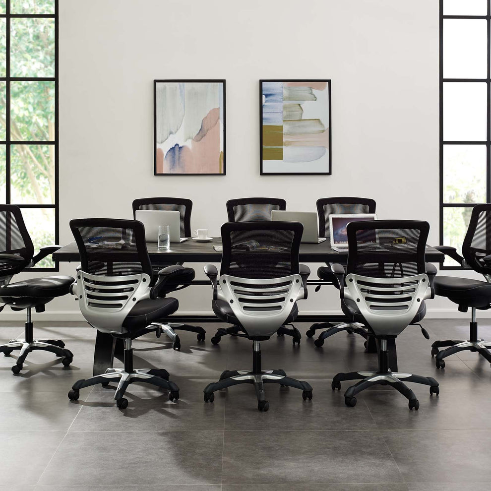 Modway Genuine 96" Crank Height Adjustable Rectangle Dining and Conference Table - EEI-3147 | Dining Tables | Modishstore - 5