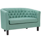 Modway Prospect 2 Piece Upholstered Fabric Loveseat and Armchair Set | Loveseats | Modishstore-25