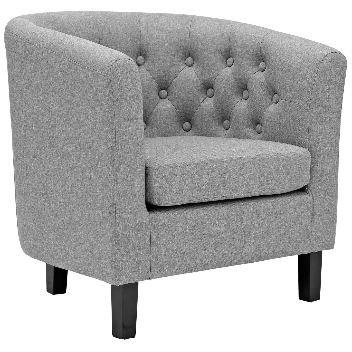 Modway Prospect 2 Piece Upholstered Fabric Loveseat and Armchair Set | Loveseats | Modishstore-51