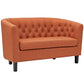 Modway Prospect 2 Piece Upholstered Fabric Loveseat and Armchair Set | Loveseats | Modishstore-28