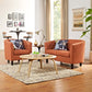 Modway Prospect 2 Piece Upholstered Fabric Loveseat and Armchair Set | Loveseats | Modishstore-38