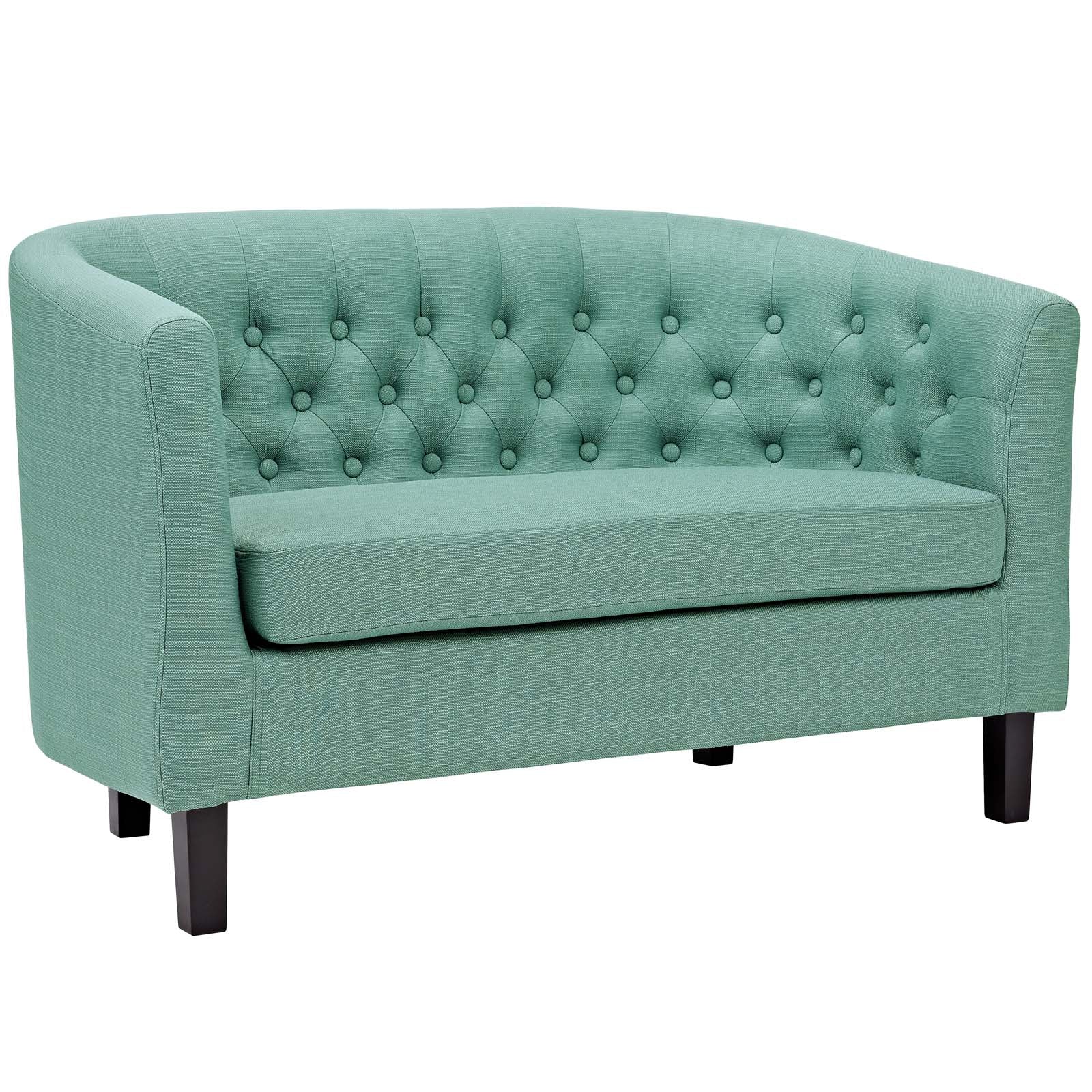 Modway Prospect 3 Piece Upholstered Fabric Loveseat and Armchair Set | Loveseats | Modishstore-25