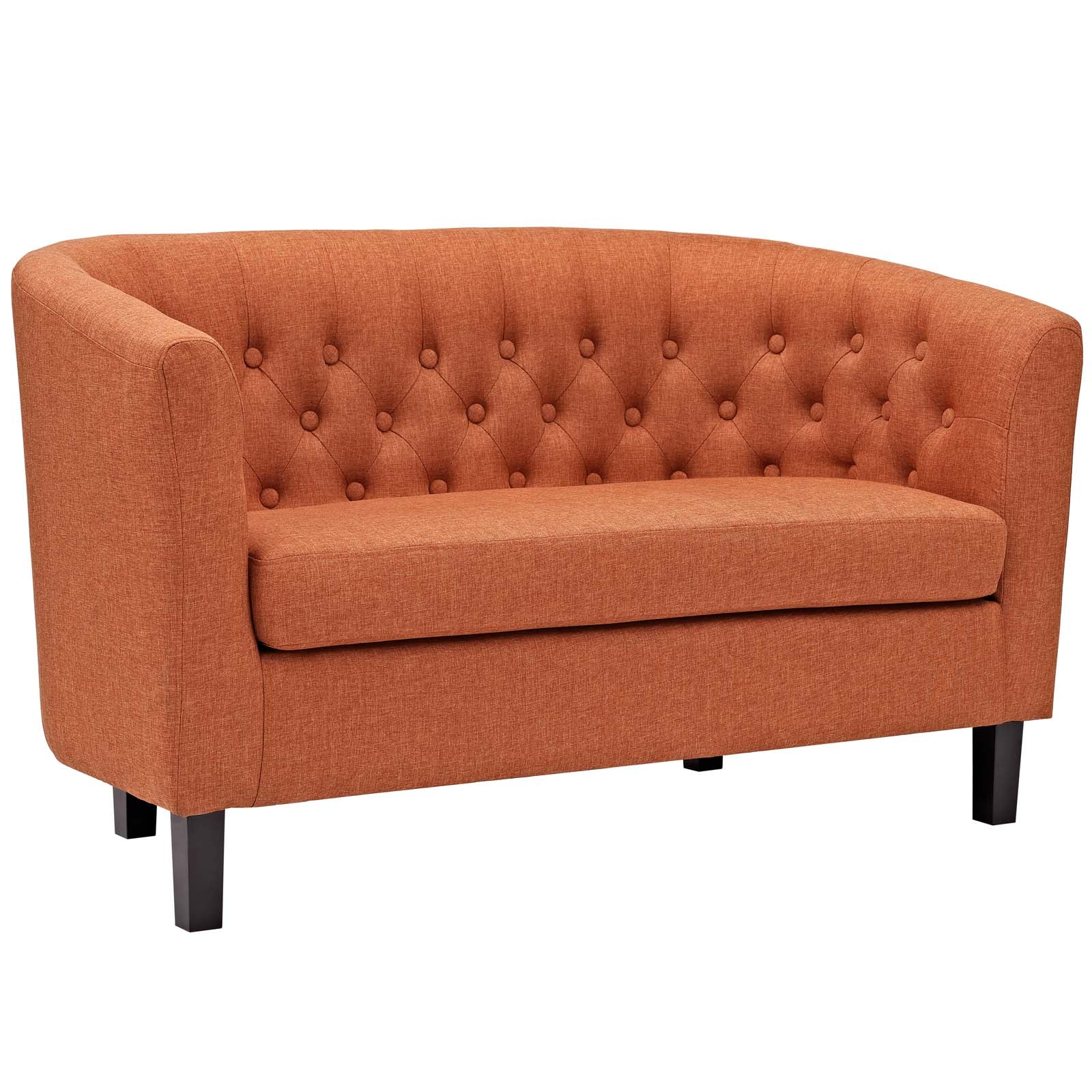 Modway Prospect 3 Piece Upholstered Fabric Loveseat and Armchair Set | Loveseats | Modishstore-27