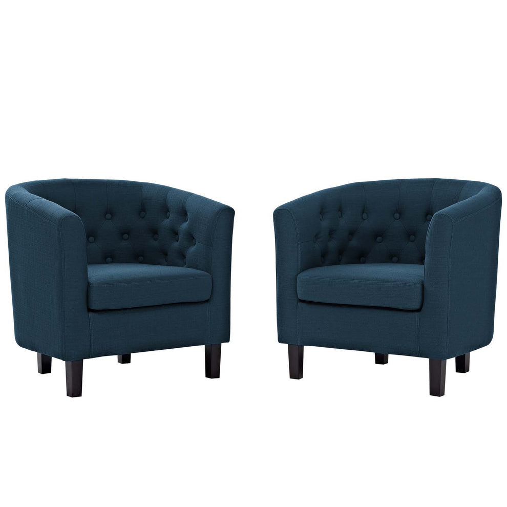 Modway Prospect 2 Piece Upholstered Fabric Armchair Set - EEI-3150 | Armchairs | Modishstore - 2