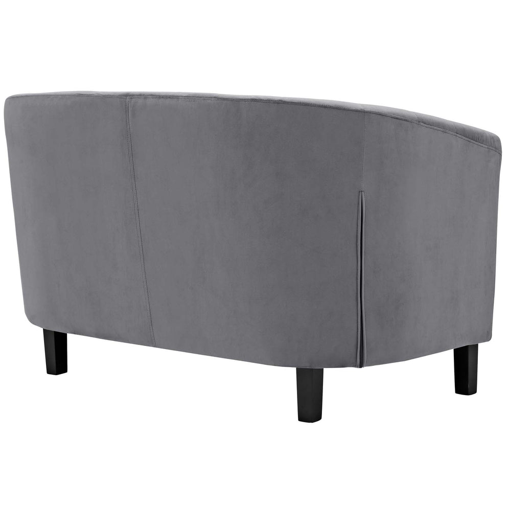 Modway Prospect 3 Piece Performance Velvet Loveseat and Armchair Set - EEI-3152 | Sofa Set | Modishstore - 13