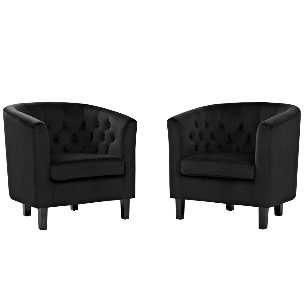 Modway Prospect 2 Piece Performance Velvet Armchair Set - EEI-3153 | Armchairs | Modishstore - 13