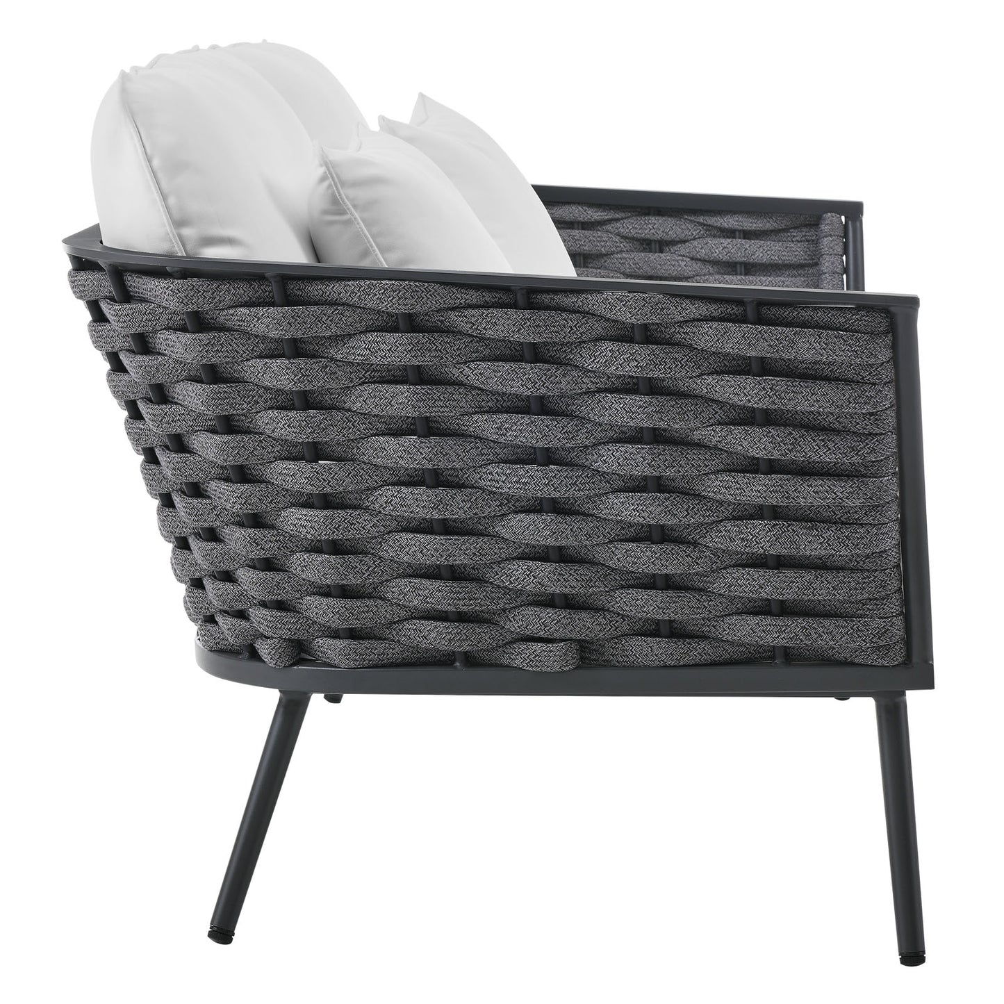 Modway Stance 6 Piece Outdoor Patio Aluminum Sectional Sofa Set - EEI-3159 | Outdoor Sofas, Loveseats & Sectionals | Modishstore - 21