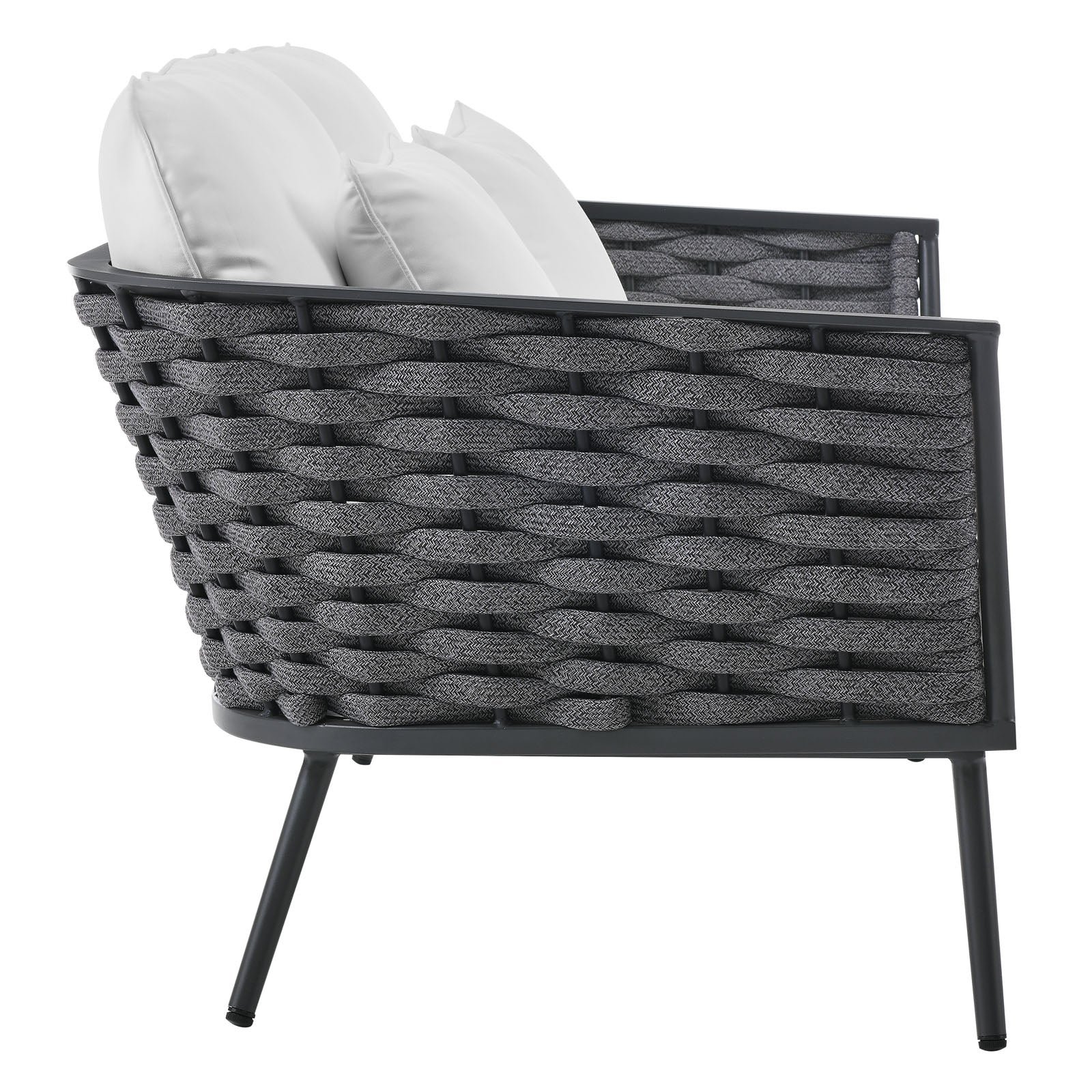 Modway Stance 6 Piece Outdoor Patio Aluminum Sectional Sofa Set - EEI-3159 | Outdoor Sofas, Loveseats & Sectionals | Modishstore - 21