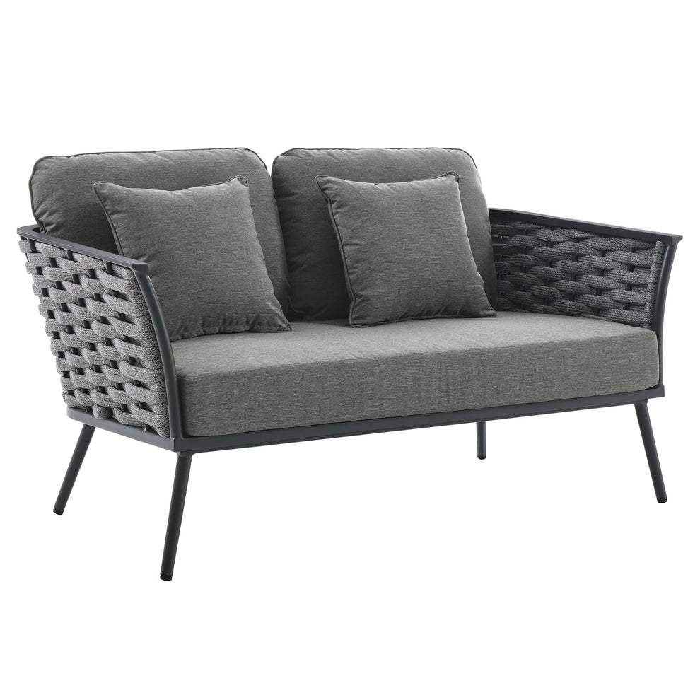 Modway Stance 4 Piece Outdoor Patio Aluminum Sectional Sofa Set-EEI-3161 - EEI-3161 | Outdoor Sofas, Loveseats & Sectionals | Modishstore - 13