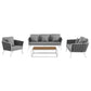 Modway Stance 4 Piece Outdoor Patio Aluminum Sectional Sofa Set-EEI-3161 | Outdoor Sofas, Loveseats & Sectionals | Modishstore-23