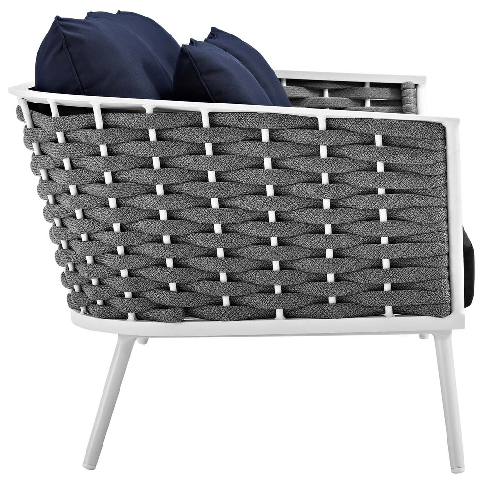 Modway Stance 4 Piece Outdoor Patio Aluminum Sectional Sofa Set-EEI-3161 - EEI-3161 | Outdoor Sofas, Loveseats & Sectionals | Modishstore - 29