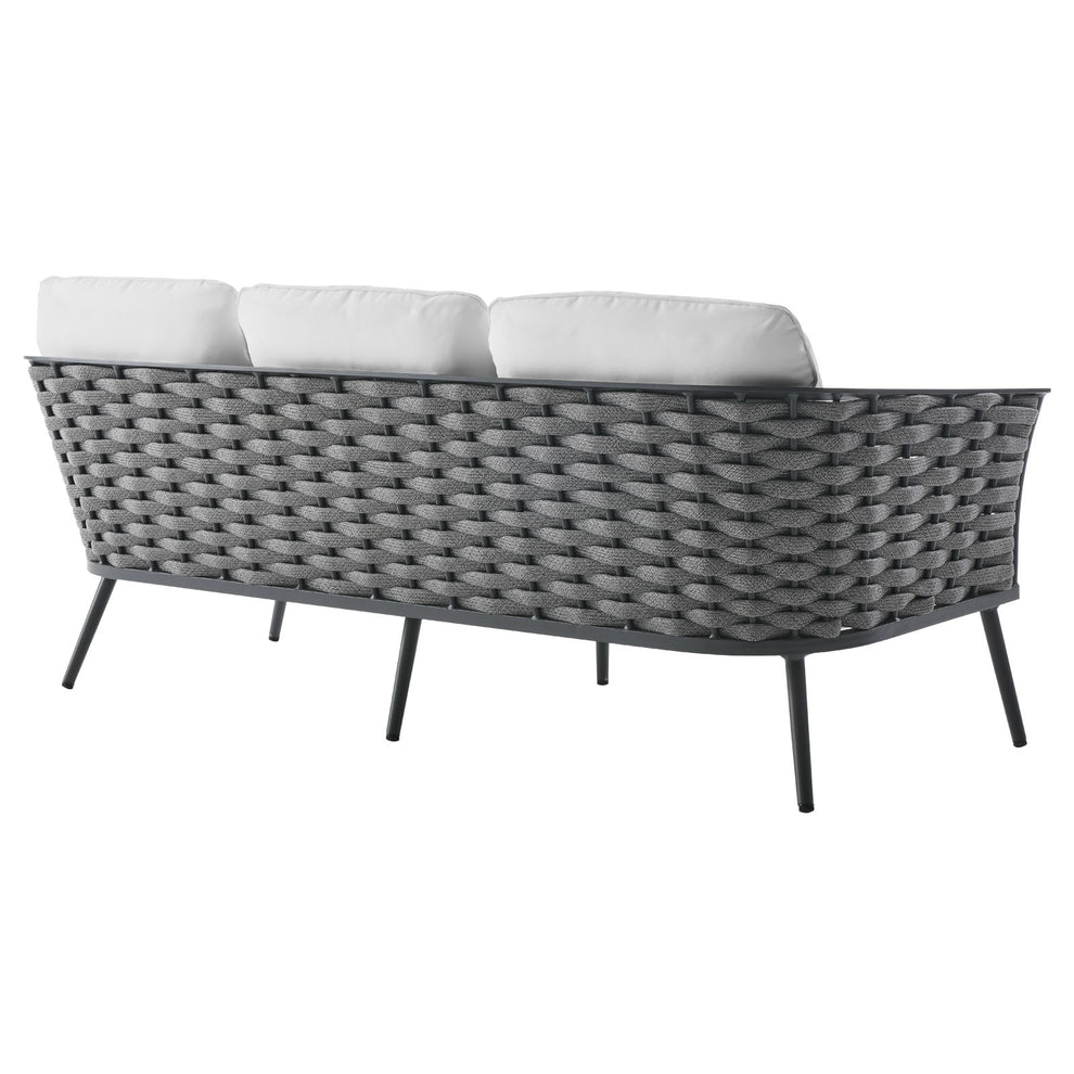 Modway Stance 4 Piece Outdoor Patio Aluminum Sectional Sofa Set - EEI-3167 | Outdoor Sofas, Loveseats & Sectionals | Modishstore - 39