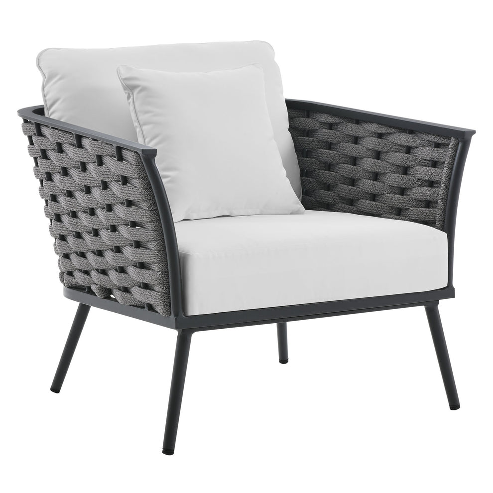 Modway Stance 4 Piece Outdoor Patio Aluminum Sectional Sofa Set - EEI-3167 | Outdoor Sofas, Loveseats & Sectionals | Modishstore - 38