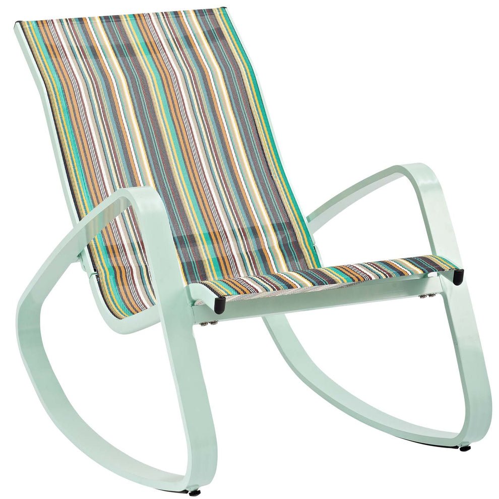 Modway Traveler Rocking Lounge Chair Outdoor Patio Mesh Sling Set of 2 - EEI-3180 | Outdoor Recliners & Lounge Chairs | Modishstore - 12