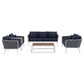 Modway Stance 5 Piece Outdoor Patio Aluminum Sectional Sofa Set - EEI-3187 | Outdoor Sofas, Loveseats & Sectionals | Modishstore - 17