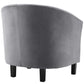 Modway Prospect Channel Tufted Upholstered Velvet Armchair | Armchairs | Modishstore-13