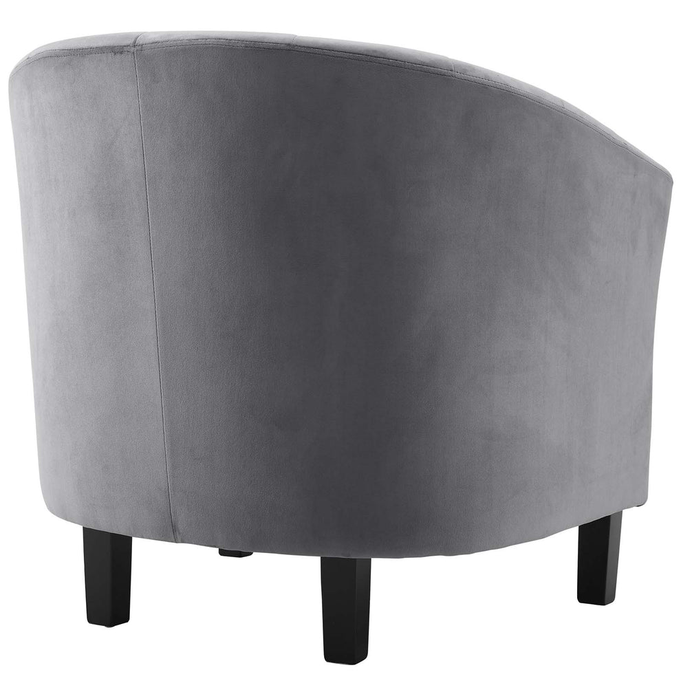 Modway Prospect Channel Tufted Upholstered Velvet Armchair - EEI-3188 | Armchairs | Modishstore - 13