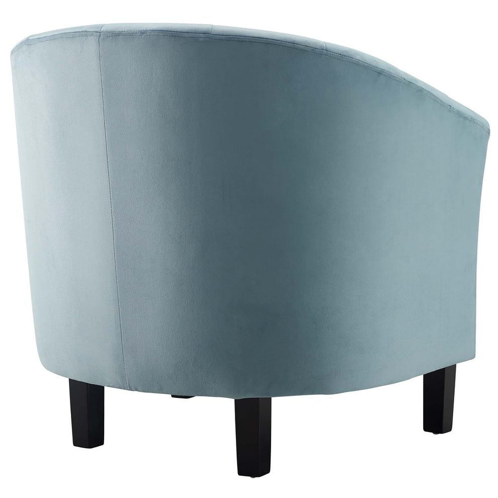 Modway Prospect Channel Tufted Upholstered Velvet Armchair - EEI-3188 | Armchairs | Modishstore - 19