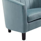 Modway Prospect Channel Tufted Upholstered Velvet Armchair | Armchairs | Modishstore-21