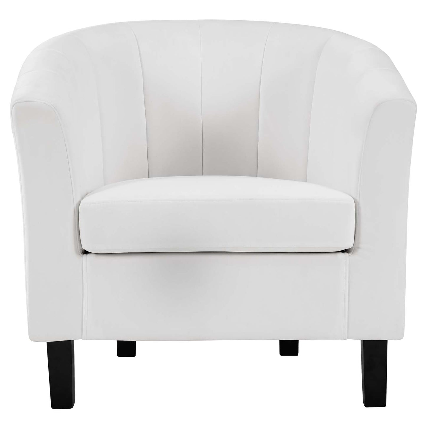 Modway Prospect Channel Tufted Upholstered Velvet Armchair | Armchairs | Modishstore-38