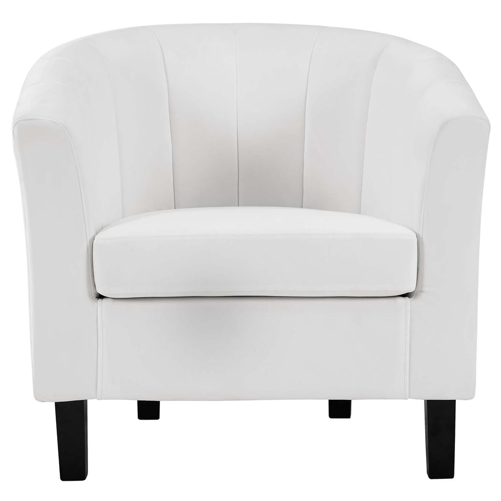 Modway Prospect Channel Tufted Upholstered Velvet Armchair - EEI-3188 | Armchairs | Modishstore - 38