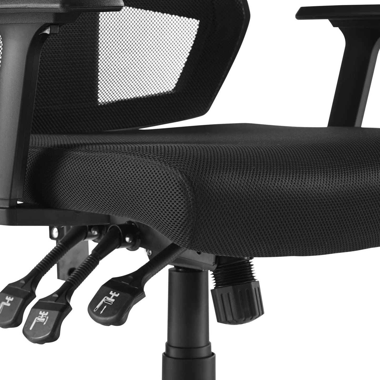 Modway Extol Mesh Office Chair Black | Office Chairs | Modishstore-7