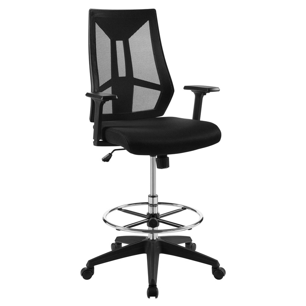 Modway Extol Mesh Drafting Chair Black - EEI-3192 | Office Chairs | Modishstore - 2