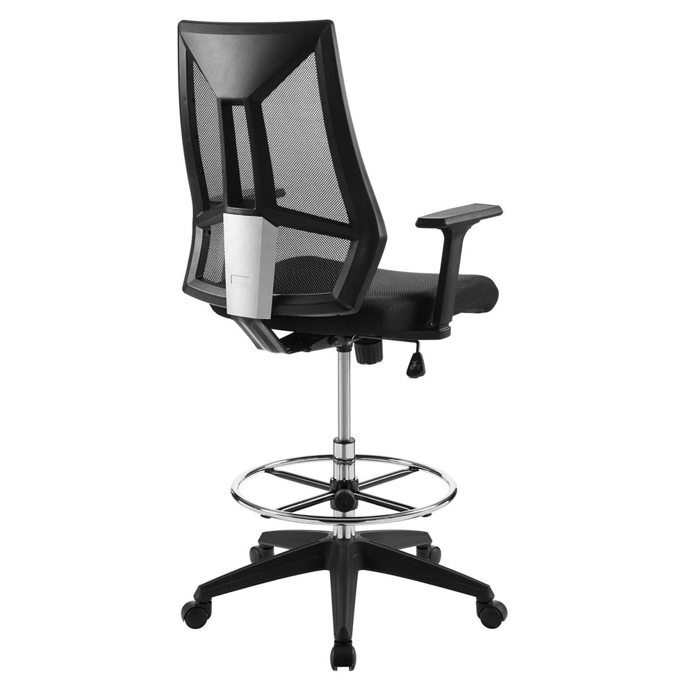 Modway Extol Mesh Drafting Chair Black - EEI-3192 | Office Chairs | Modishstore - 4