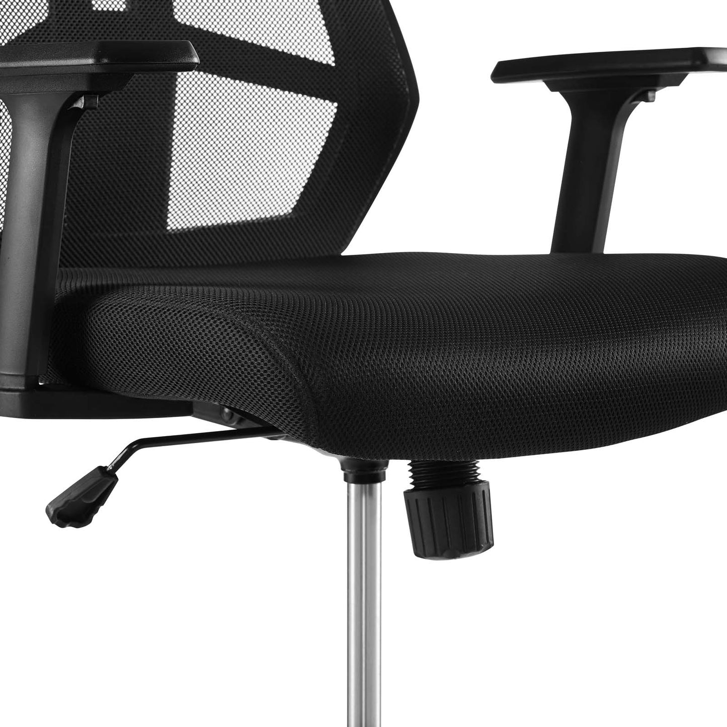 Modway Extol Mesh Drafting Chair Black | Office Chairs | Modishstore-7
