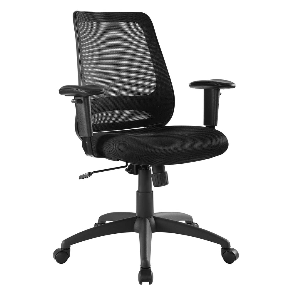Modway Forge Mesh Office Chair Black - EEI-3195 | Office Chairs | Modishstore - 2