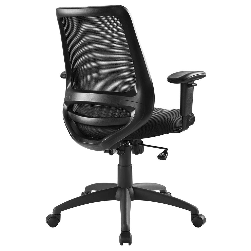 Modway Forge Mesh Office Chair Black - EEI-3195 | Office Chairs | Modishstore - 4