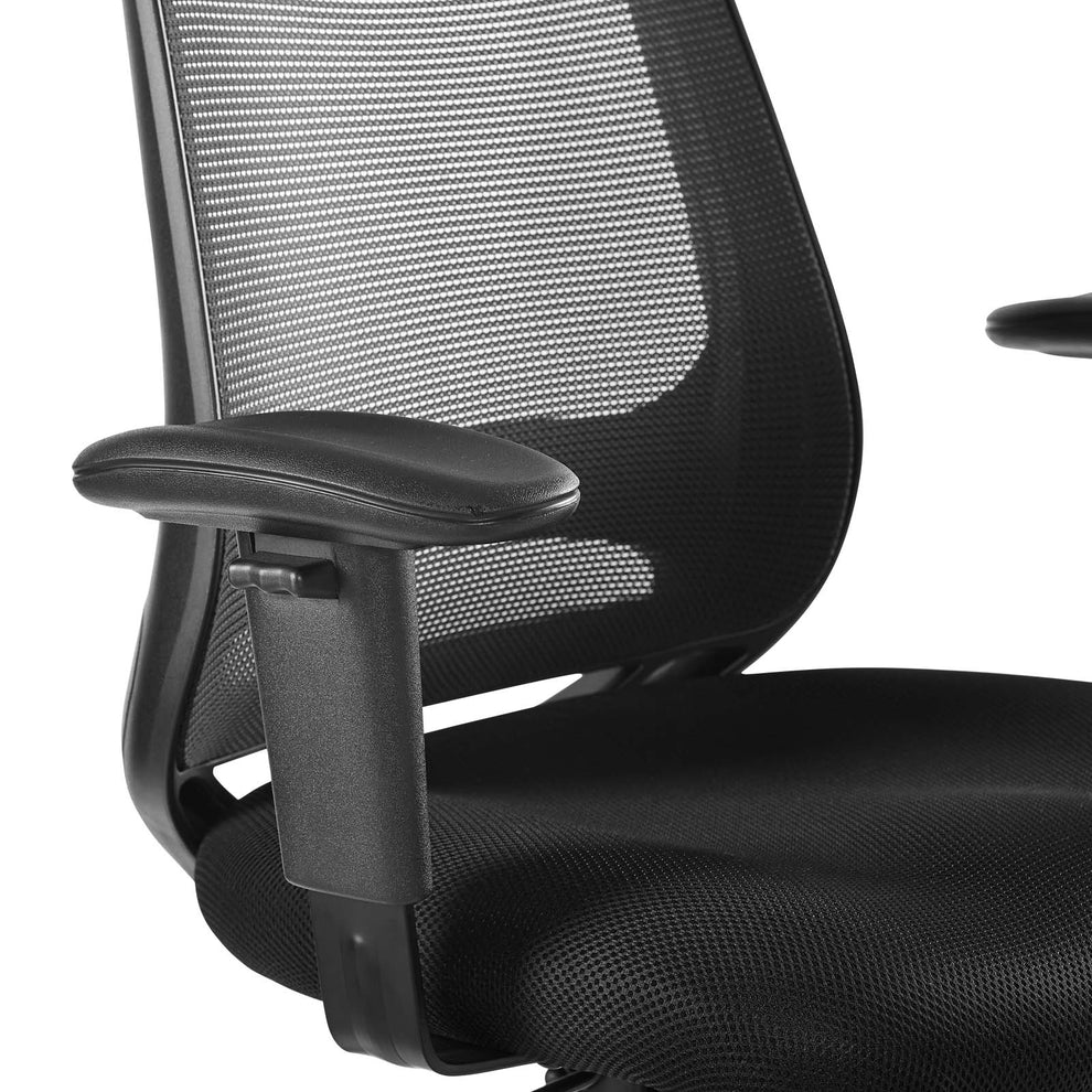 Modway Forge Mesh Office Chair Black - EEI-3195 | Office Chairs | Modishstore - 5