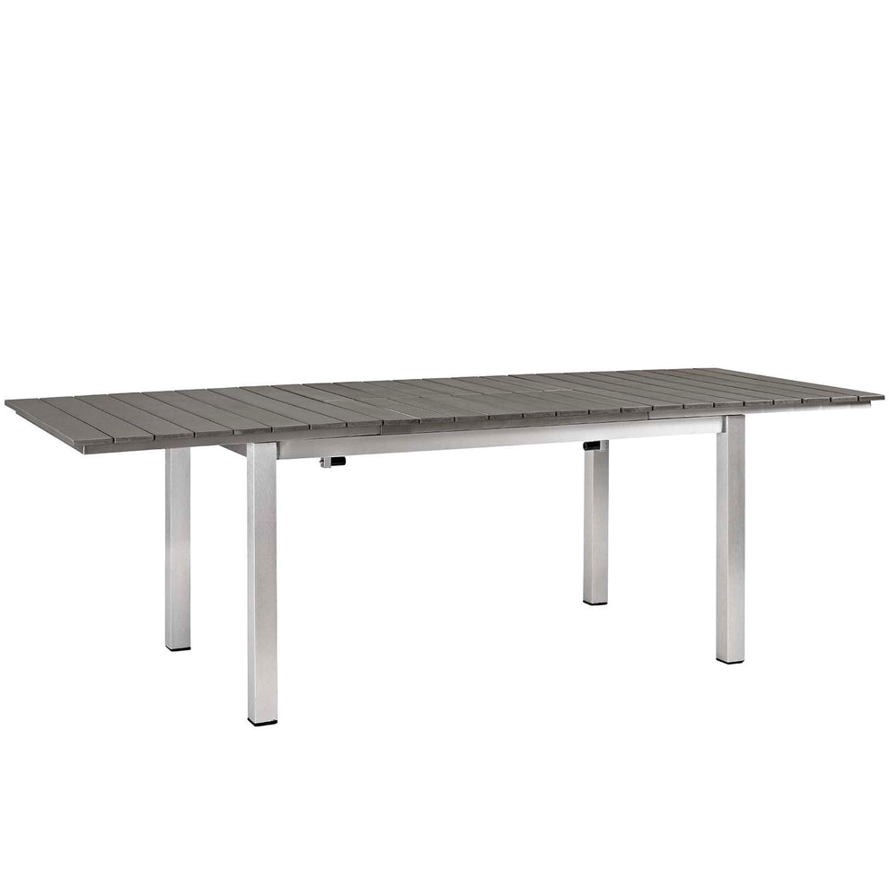 Modway Shore 7 Piece Outdoor Patio Aluminum Outdoor Dining Set - EEI-3199 | Outdoor Dining Sets | Modishstore - 5