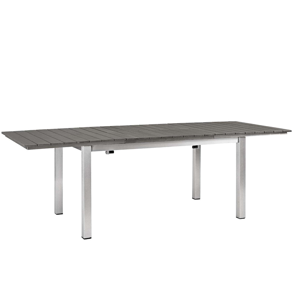 Modway Shore 7 Piece Outdoor Patio Aluminum Outdoor Dining Set- EEI-3200 - EEI-3200 | Outdoor Dining Sets | Modishstore - 5